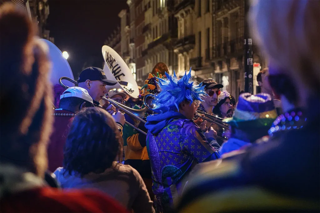 Bxl Jazz Mardi Gras Parade - L'Archiduc